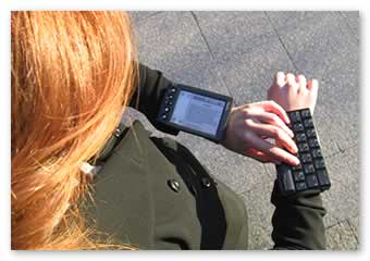 wearable halfkeyboard